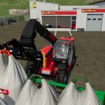 telehandler big bag lifter v1.0 fs22 2