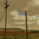 telephone poles without collisions v1.0 fs22 2