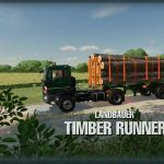 the timber runner le v1.0 fs22 1