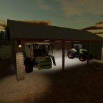 three bay shed v1.0 fs22 3