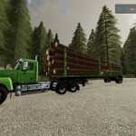 timber trailer v1.0 fs22 1