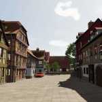 timbered houses prefab v1.0 fs22 1