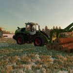 timberrr jaw wheel loader log fork v1.0 fs22 2