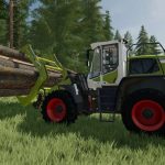 timberrr jaw wheel loader log fork v1.0 fs22 4