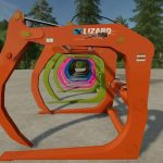 timberrr jaw wheel loader log fork v1.0 fs22 5