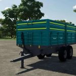 tinaz tandem trailer v1.0 fs22 2