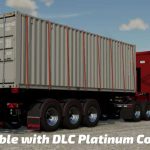 tipping container trailer pack v1.0 fs22 4