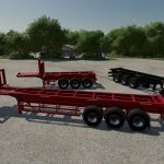 tipping container trailer pack v1.0 fs22 5