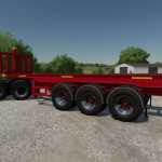 tipping container trailer pack v2.0 fs22 1