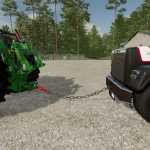 towing chain with hook v1.0 fs22 1