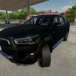 toyota hilux invincible agricultural convoy v1.0 fs22 1