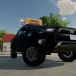 toyota hilux invincible agricultural convoy v1.0 fs22 2