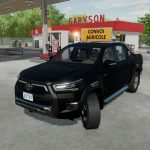 toyota hilux invincible agricultural convoy v1.0 fs22 3