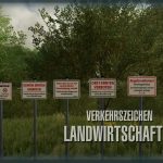 traffic sign agriculture v1.0 fs22 4