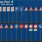 traffic sign pack 28portable 29 v1.0 fs22 2