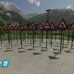 traffic sign pack v1.1.0.1 fs22 1