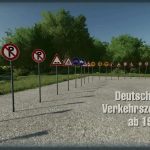 traffic signs de 1956 v1.0 fs22 3