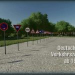 traffic signs de 1956 v1.0 fs22 4