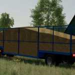 trailer straw v1.0 fs22 1