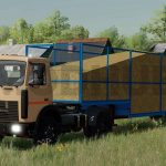 trailer straw v1.0 fs22 2