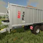 trailer with beet cutter v1.0 fs22 1