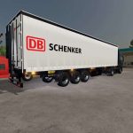 trailer with forklift v1.0 fs22 2