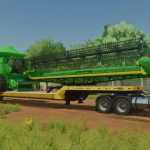 transport trailer 19m and 25m v1.0 fs22 1