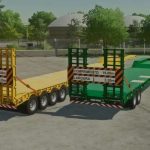 transport trailer 19m and 25m v1.0 fs22 4