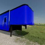 triaxle enclosed trailer v1.0 fs22 2