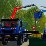 truck crane iveco x way enedis v1.5 fs22 1