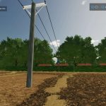 uk electricity poles prefab update version v2.0 fs22 5