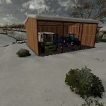 uk style vehicle shed v1.0 fs22 3