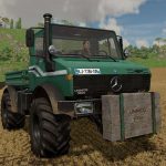 unimog front weight v1.0 fs22 2