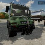 unimog u400 with interchangeable frame v1.0 fs22 1