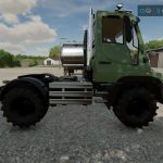 unimog u400 with interchangeable frame v1.0 fs22 2