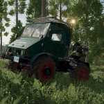 unimog u406 411 forstkafig v1.0 fs22 1