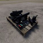 universal truck rear hitch v1.0 fs22 2