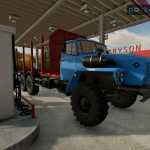 ural 4320 60 ust 5453 timber v1.0 fs22 1