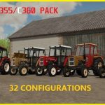 ursus c355m c355 c360 pack v1.0 fs22 5