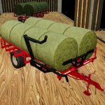 ursus t127 bale loader v1.0 fs22 1