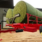 ursus t127 bale loader v1.0 fs22 5