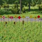 us road signs pack v1.0 fs22 1