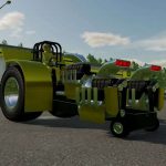 v8 pulling tractor edited v1.0 fs22 2