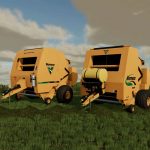 vermeer 605n 2C 605m baler v1.0 fs22 2