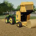 vermeer 605n round baler v1.0 fs22 1