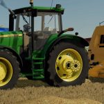 vermeer 605n round baler v1.0 fs22 2