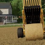 vermeer 605n round baler v1.0 fs22 5