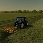 vermeer td100 tedder v1.0 fs22 2