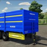 volkan agricultural trailer v1.0 fs22 2