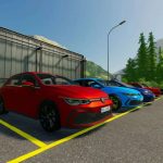 volkswagen golf 8 gti v1.1 fs22 2